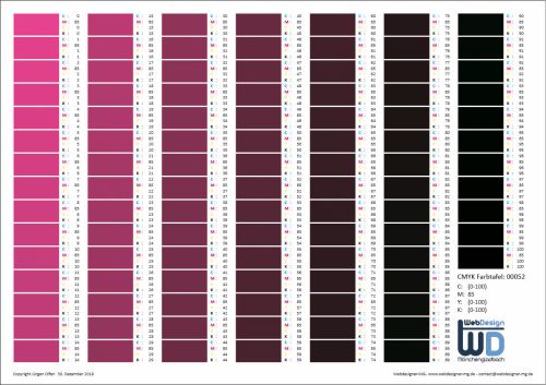 CMYK-Farbtabelle 0052