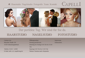 CAPELLI - Haarstudio - Nagelstudio - Fotografie Mönchengladbach